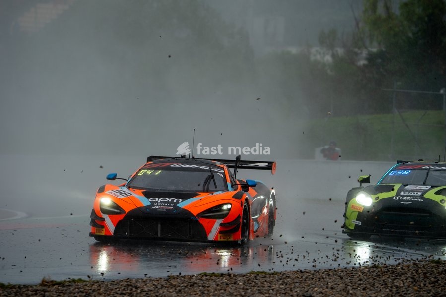 GT World Challenge Europe Sprint Cup 2026, Barcelona, Spain - Race Saturday, Circuit de Barcelona - Catalunya - #58 Thomas FLEMING(GBR) - Louis PRETTE(MON) - Garage 59