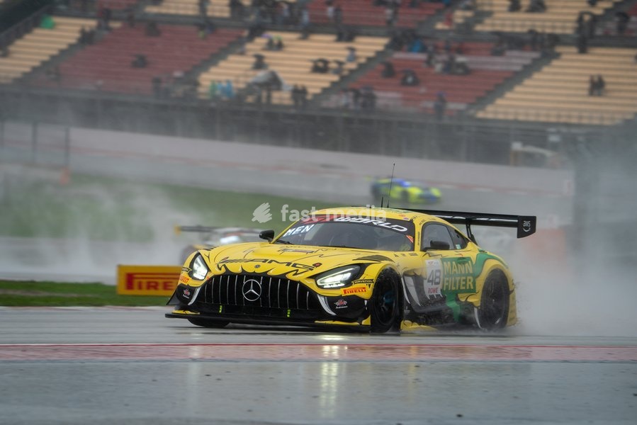 GT World Challenge Europe Sprint Cup 2026, Barcelona, Spain - Race Saturday, Circuit de Barcelona - Catalunya - #48 Lucas AUER (AUS) - Maro ENGEL (GER) - Winward Racing