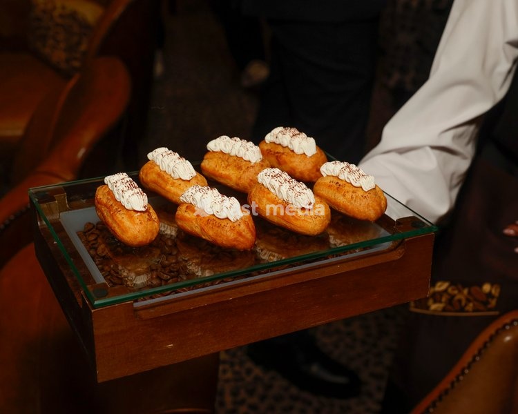 Espresso Martini Chocolate Éclair at the The Leopard Bar Launch Party at The Rubens at the Palace