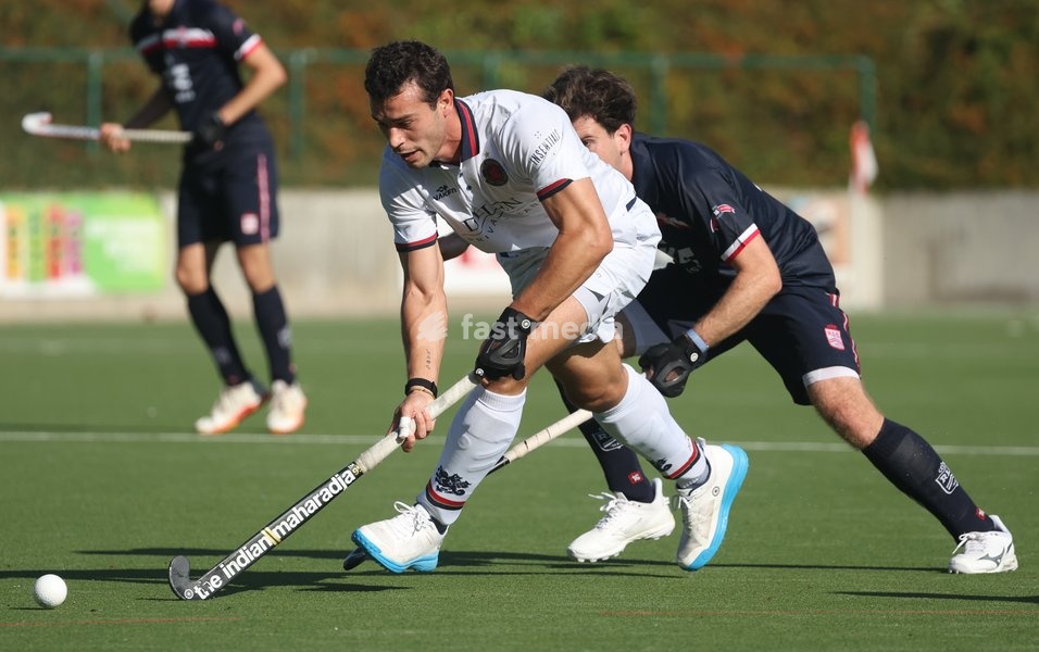 Dragon’s Pepe Cunill pictured during a hockey game between Royal Leopold Club and KHC Dragons on Sunday 4 October 2026 in Brussels, on day 4 of the Belgian first division hockey championship