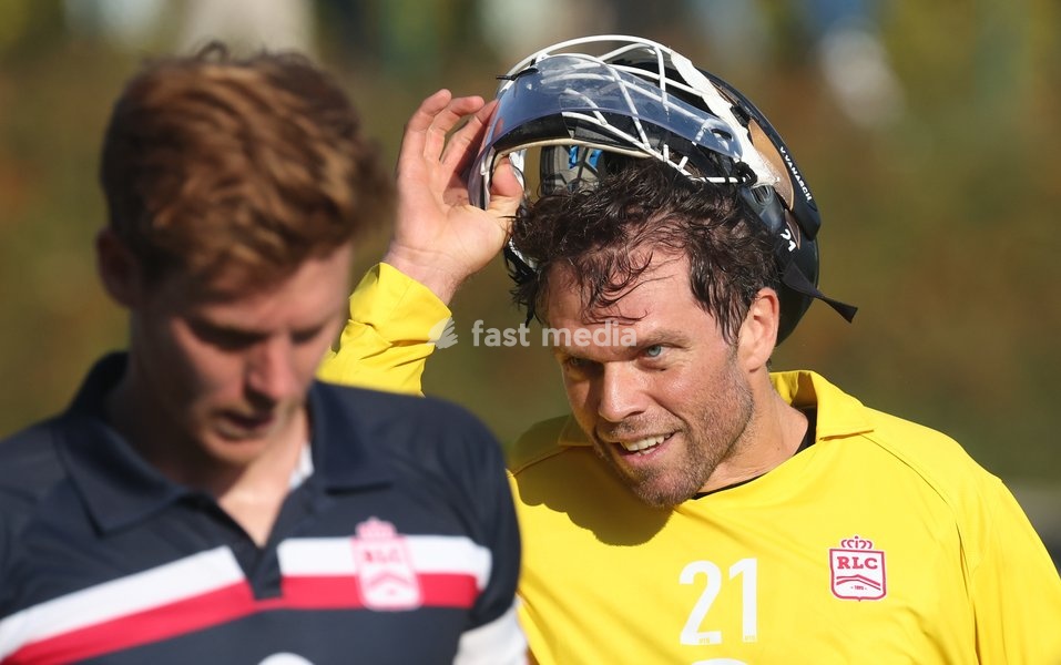 Leopold's goalkeeper Vincent Vanasch pictured during a hockey game between Royal Leopold Club and KHC Dragons on Sunday 4 October 2026 in Brussels, on day 4 of the Belgian first division hockey championship