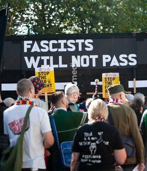 Anniversary and March of the Battle of Cable Street Whitechapel London UK
