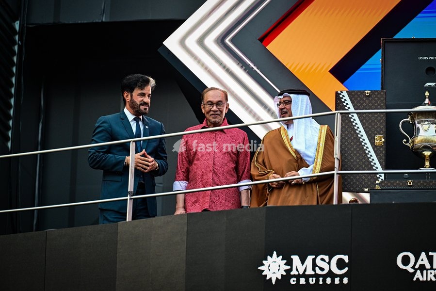Mohammed Bin Sulayem (UAE) - FIA President during the Race of Formula 1 Gulf Air Bahrain Grand Prix in Malaysia 2026 at Sepang International Circuit in Sepang, Malaysia. Round 16 of 23 of the 2026 FIA Formula One World Championship, held October 2-4, 2026. The race was relocated from Bahrain to…