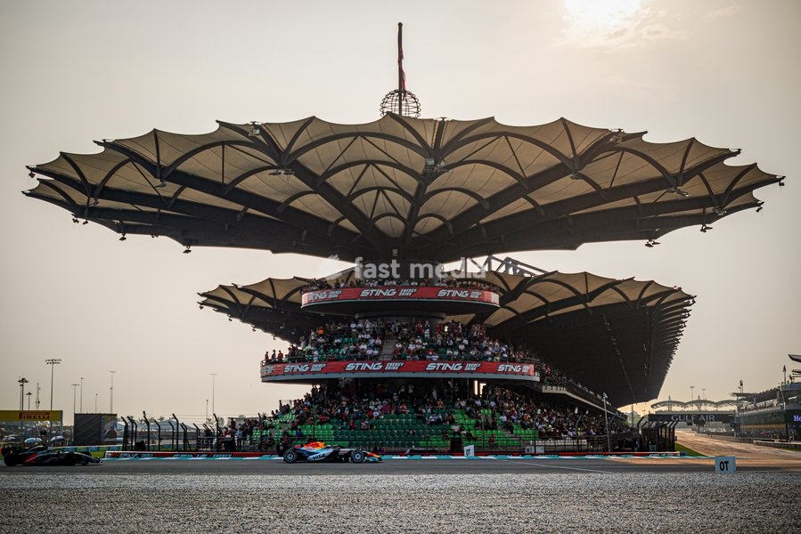Arvid Lindblad (GBR) - Visa Cash App Racing Bulls F1 Team during the Race of Formula 1 Gulf Air Bahrain Grand Prix in Malaysia 2026 at Sepang International Circuit in Sepang, Malaysia. Round 16 of 23 of the 2026 FIA Formula One World Championship, held October 2-4, 2026. The race was relocated from…
