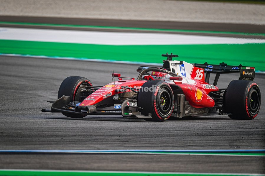 Charles Leclerc (MON) - Scuderia Ferrari HP during the Race of Formula 1 Gulf Air Bahrain Grand Prix in Malaysia 2026 at Sepang International Circuit in Sepang, Malaysia. Round 16 of 23 of the 2026 FIA Formula One World Championship, held October 2-4, 2026. The race was relocated from Bahrain to…