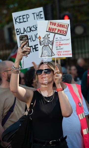 Anniversary and March of the Battle of Cable Street Whitechapel London UK