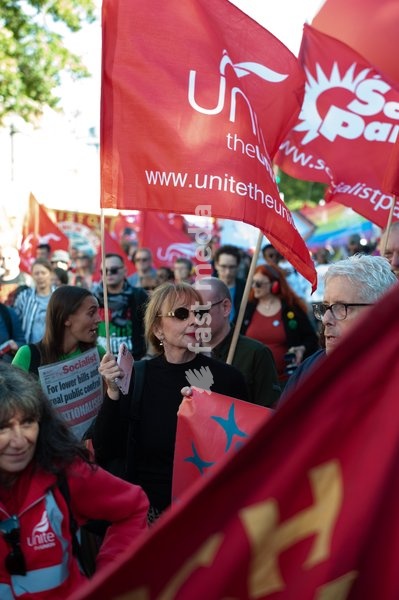 Anniversary and March of the Battle of Cable Street Whitechapel London UK