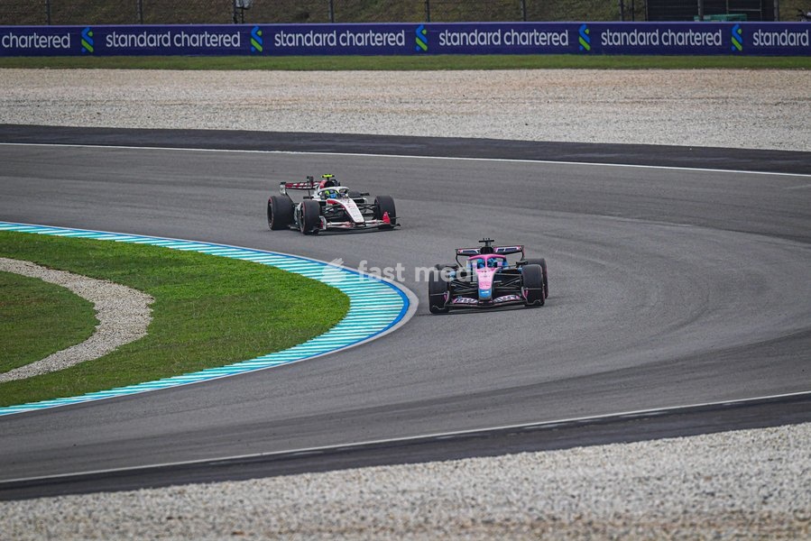 Pierre Gasly (FRA) - BWT Alpine F1 Team during the Race of Formula 1 Gulf Air Bahrain Grand Prix in Malaysia 2026 at Sepang International Circuit in Sepang, Malaysia. Round 16 of 23 of the 2026 FIA Formula One World Championship, held October 2-4, 2026. The race was relocated from Bahrain to…