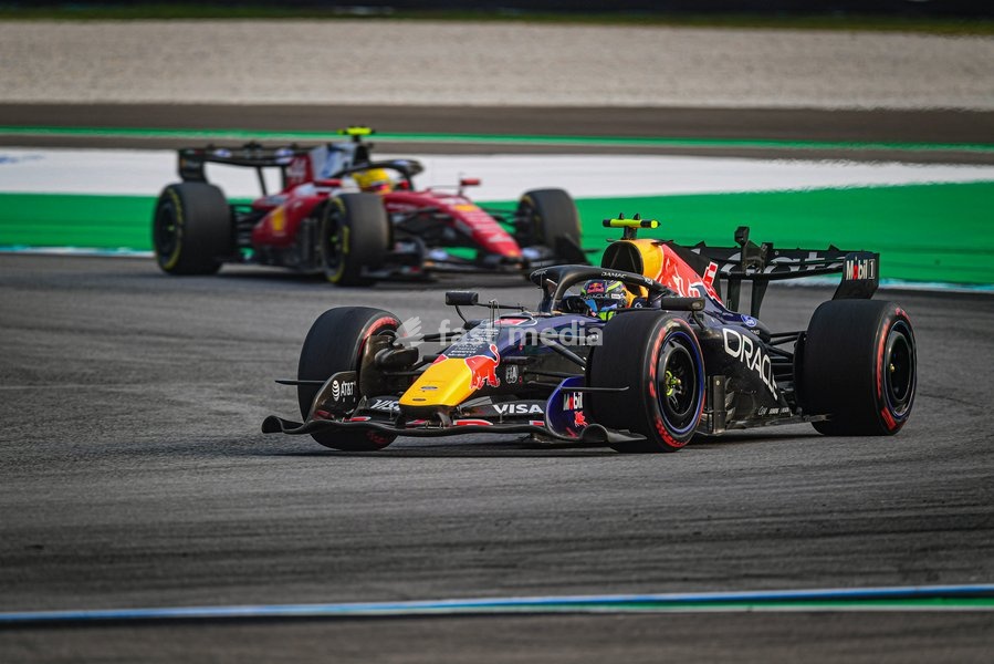 Isack Hadjar (FRA) - Oracle Red Bull Racing during the Race of Formula 1 Gulf Air Bahrain Grand Prix in Malaysia 2026 at Sepang International Circuit in Sepang, Malaysia. Round 16 of 23 of the 2026 FIA Formula One World Championship, held October 2-4, 2026. The race was relocated from Bahrain to…