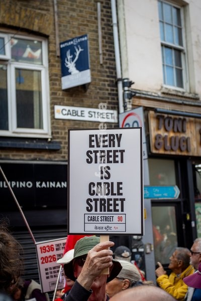 A march was held in East London to mark the 90th anniversary of the Battle of Cable Street. Demonstrators gathered to commemorate the historic 1936 anti-fascist mobilisation, when local residents, members of the Jewish community, dockers and anti-fascist groups opposed a planned march by the…
