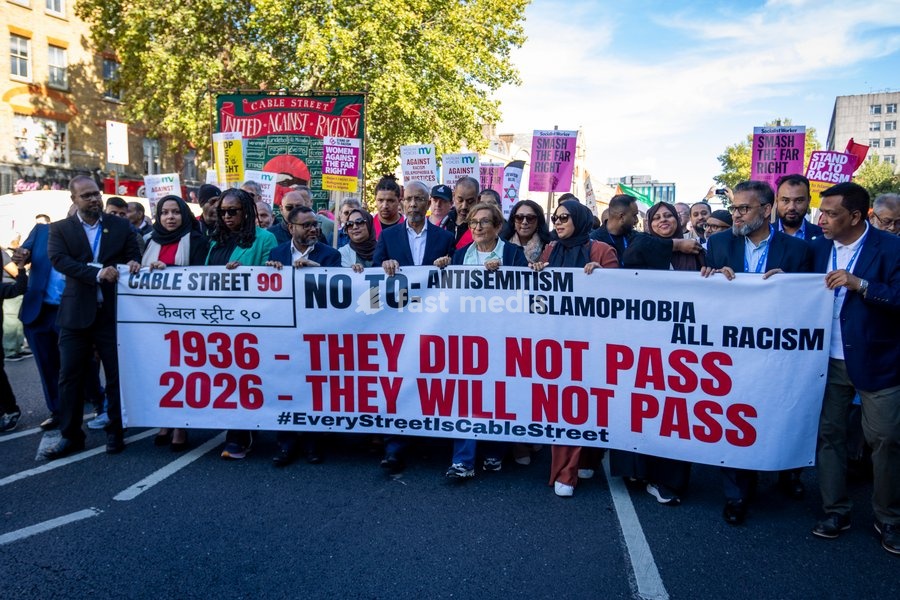 A march was held in East London to mark the 90th anniversary of the Battle of Cable Street. Demonstrators gathered to commemorate the historic 1936 anti-fascist mobilisation, when local residents, members of the Jewish community, dockers and anti-fascist groups opposed a planned march by the…