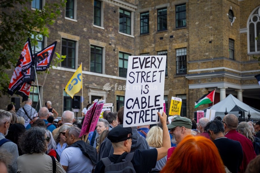 A march was held in East London to mark the 90th anniversary of the Battle of Cable Street. Demonstrators gathered to commemorate the historic 1936 anti-fascist mobilisation, when local residents, members of the Jewish community, dockers and anti-fascist groups opposed a planned march by the…