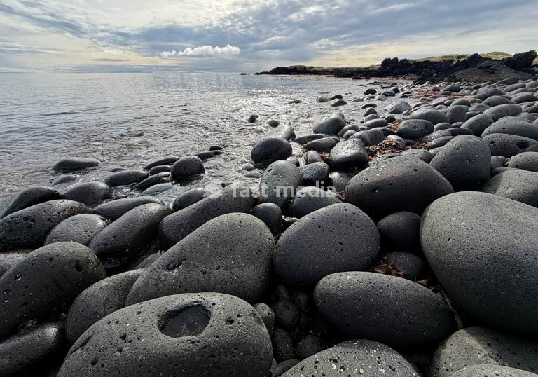 Die Bucht Frambúdir am Budavik, Snaefellsnes, Island, Skandinavien, Nordeuropa
