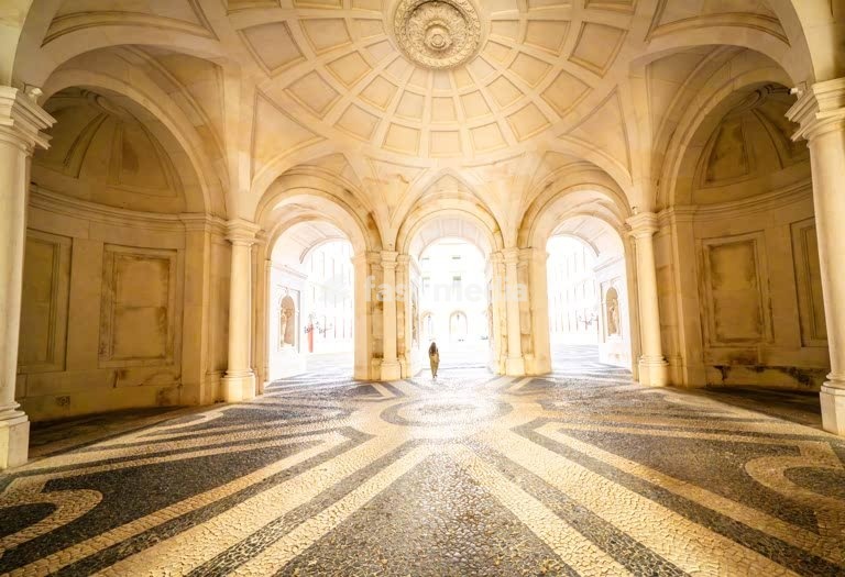Palacio National da Ajuda, Lisbon. The last Royal Palace of Portugal, built 1802-1861/2018