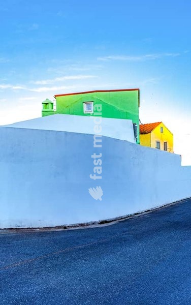 Architecture shapes and colors in Portugal