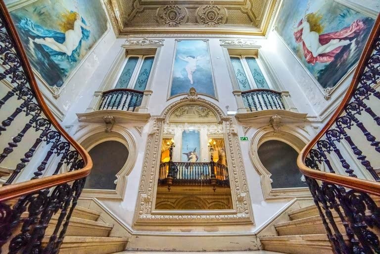 Boutique concept store Emabixada in Lisbon, Portugal, a former private home