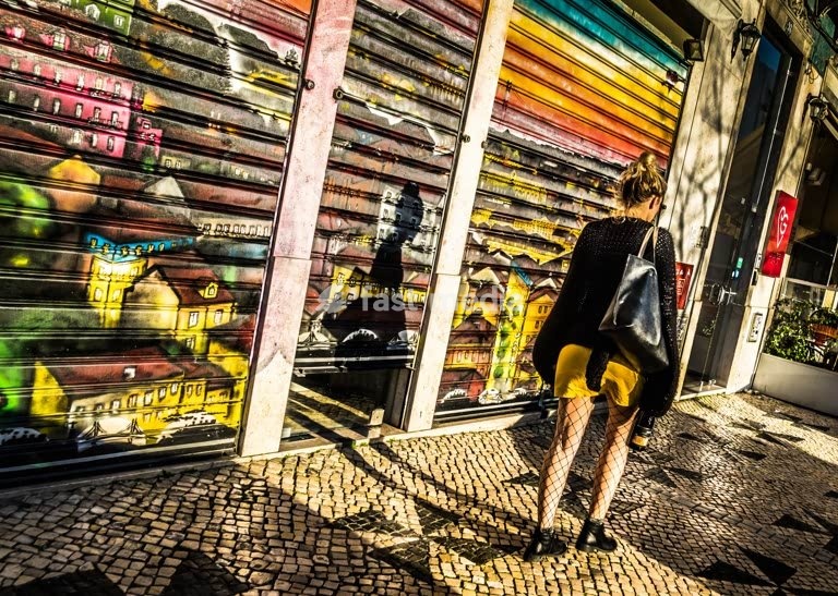 Lisbon, Portugal, graffiti