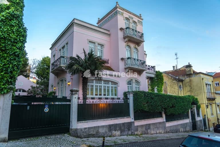 Lisbon, Portugal, luxury villa in the Lapa area