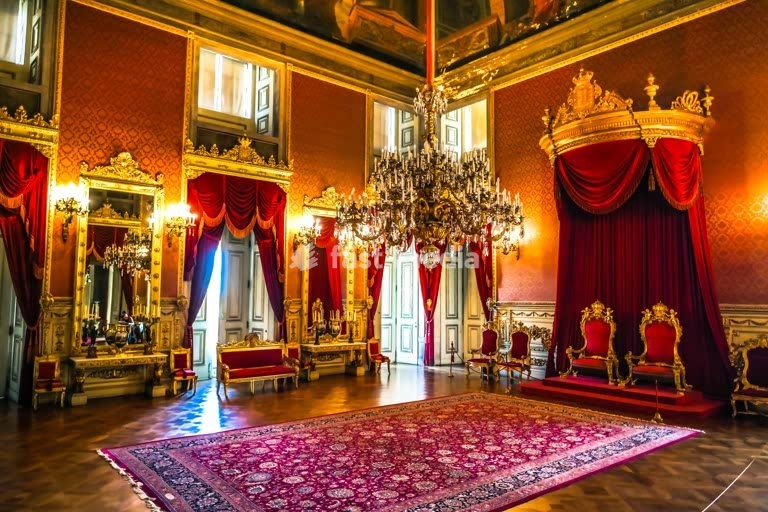 Lisbon. Ajuda Palace state room