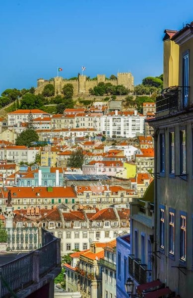 Lisbon, city and castle