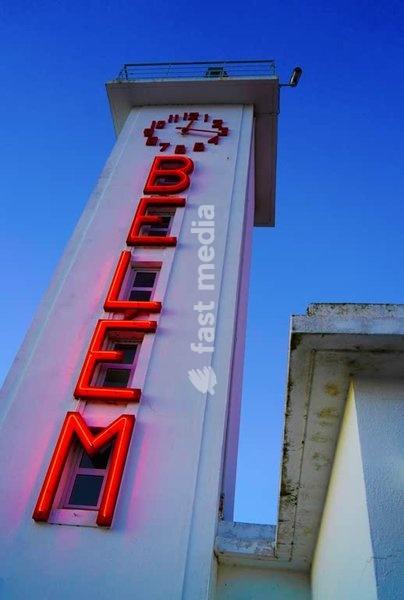 Belém ferry station tower in Lisbon, Portugal
