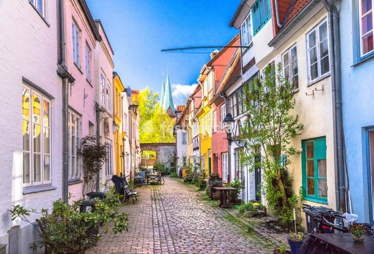 Lübeck, Gasse