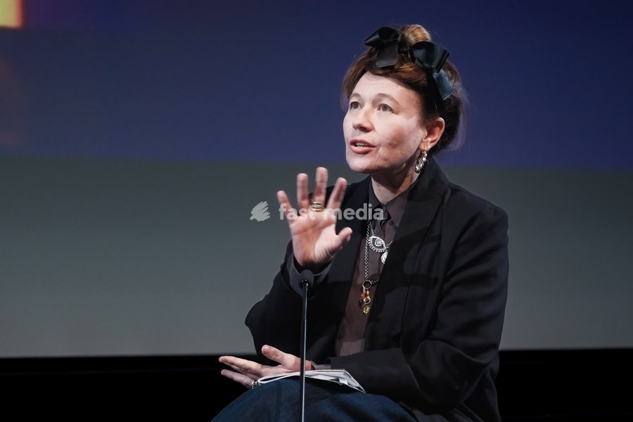 Bfi Festivals Director Kristy Matheson onstage during Mark Kermode In 3D on Monday 5 October 2026 at BFI Southbank, London