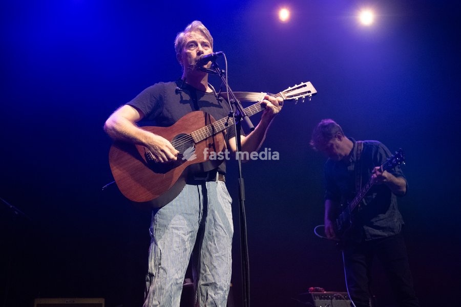 American singer-songwriter Bill Callahan (born William Rahr Callahan) and guitarist Matt Kinsey performs at The Roundhouse, London, England, UK on Monday 5 October 2026