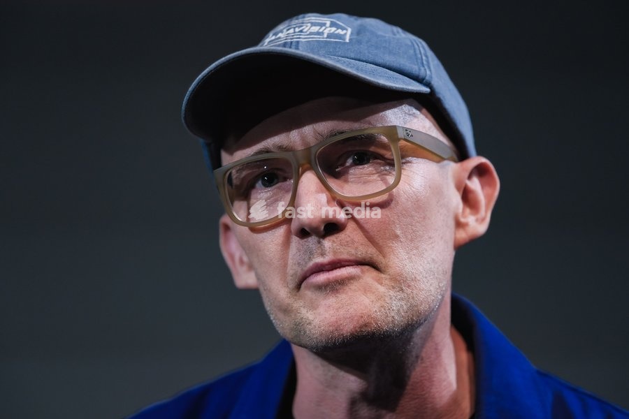 Director James Watkins onstage during Mark Kermode In 3D