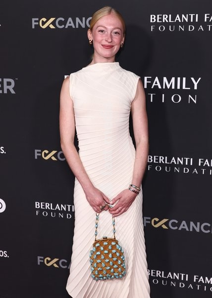 SANTA MONICA, LOS ANGELES, CALIFORNIA, USA - OCTOBER 03: Elysia Roorbach arrives at The Barbara Berlanti 'Heroes Gala' Benefitting F Cancer held at The Barker Hangar on October 3, 2026 in Santa Monica, Los Angeles, California, United States