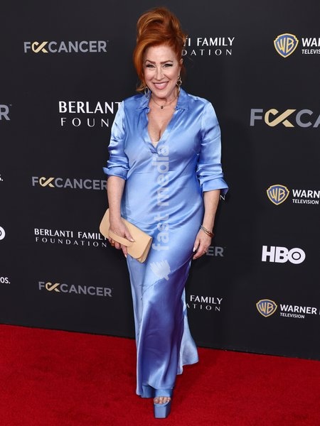 SANTA MONICA, LOS ANGELES, CALIFORNIA, USA - OCTOBER 03: Lisa Ann Walter arrives at The Barbara Berlanti 'Heroes Gala' Benefitting F Cancer held at The Barker Hangar on October 3, 2026 in Santa Monica, Los Angeles, California, United States