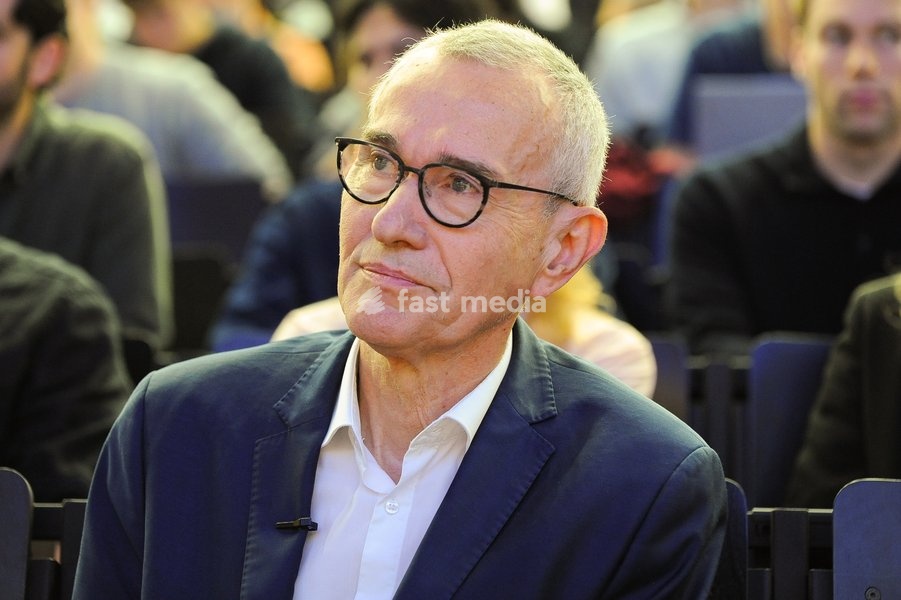 Vice-prime minister and minister and minister of Public Health and Social Affairs Frank Vandenbroucke pictured during the Introductory lecture for the Political Science Course by Professors Devos and Bouteca, Tuesday 6 October 2026, in UGent
