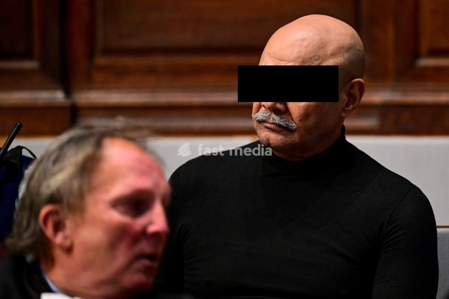 The accused Sukhdev Singh (66) pictured during the jury selection session for the assize trial of S. Singh (66), who is accused of the manslaughter of Darshan Singh (42) of Weelde (Ravels), at the Antwerp Assize Court, on Tuesday 6 October 2026. The victim disappeared in June 2018. His body was…