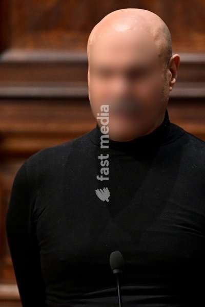 The accused Sukhdev Singh (66) pictured during the jury selection session for the assize trial of S. Singh (66), who is accused of the manslaughter of Darshan Singh (42) of Weelde (Ravels), at the Antwerp Assize Court, on Tuesday 6 October 2026. The victim disappeared in June 2018. His body was…