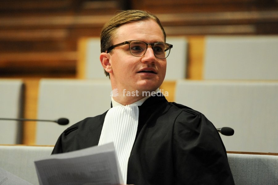 Lawyer Francis De Lamper pictured during the jury selection session for the assize trial of S. Singh (66), who is accused of the manslaughter of Darshan Singh (42) of Weelde (Ravels), at the Antwerp Assize Court, on Tuesday 6 October 2026. The victim disappeared in June 2018. His body was found…
