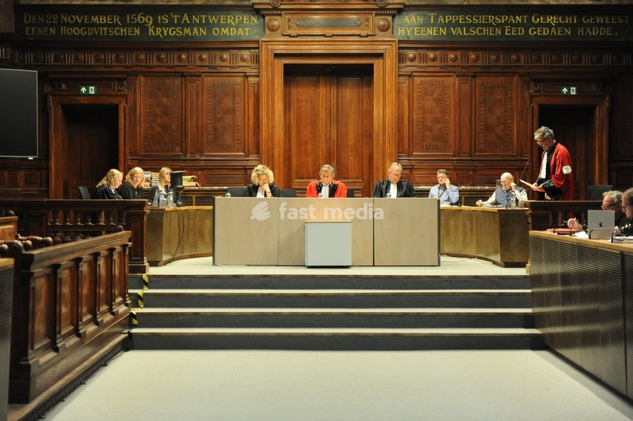 Chairman of the court Jo Daenen pictured during the jury selection session for the assize trial of S. Singh (66), who is accused of the manslaughter of Darshan Singh (42) of Weelde (Ravels), at the Antwerp Assize Court, on Tuesday 6 October 2026. The victim disappeared in June 2018. His body was…