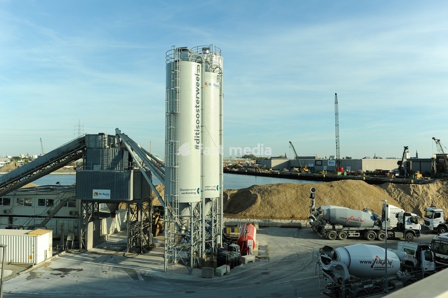 Oosterweel junction construction site, Monday 05 October 2026 in Antwerp. In 2026 the last missing links (the Oosterweel junction and the Canal Tunnels) will complete the Antwerp ring road on the north side of the city. That will create a crucial underground link between the city and the port. In…