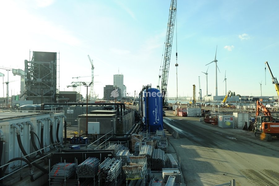 Oosterweel junction construction site, Monday 05 October 2026 in Antwerp. In 2026 the last missing links (the Oosterweel junction and the Canal Tunnels) will complete the Antwerp ring road on the north side of the city. That will create a crucial underground link between the city and the port. In…