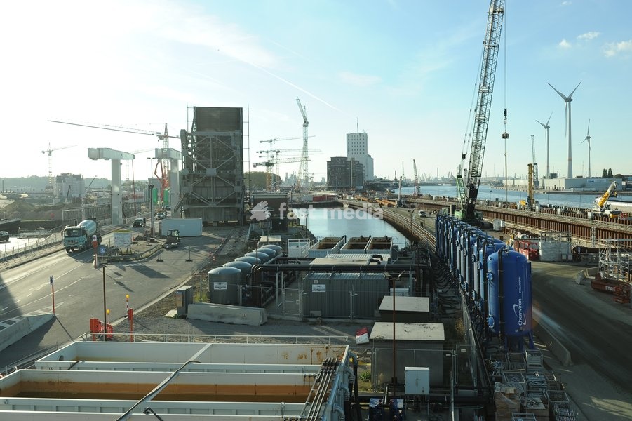 ANTWERP OOSTERWEEL JUNCTION CONSTRUCTION