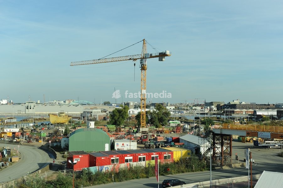 Oosterweel junction construction site, Monday 05 October 2026 in Antwerp. In 2026 the last missing links (the Oosterweel junction and the Canal Tunnels) will complete the Antwerp ring road on the north side of the city. That will create a crucial underground link between the city and the port. In…