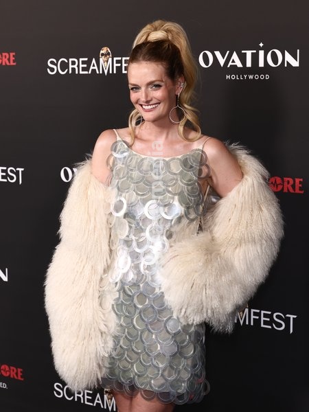 Lydia Hearst-Shaw at the 26th Annual Screamfest Horror Film Festival - Opening Night - World Premiere Of Jeremy Weiss' 'The Night Driver' held at TCL Chinese 6 Theatres at Ovation Hollywood on October 6, 2026 in Hollywood, Los Angeles, California, United States
