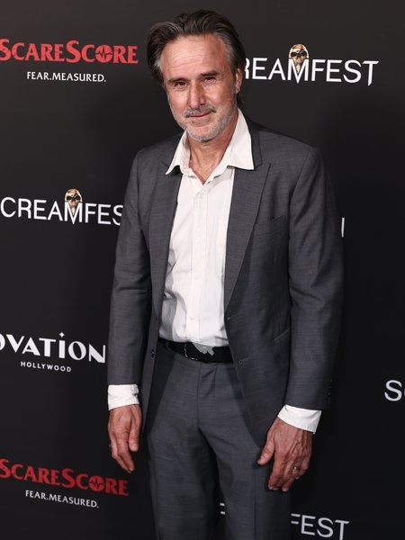 David Arquette at the 26th Annual Screamfest Horror Film Festival - Opening Night - World Premiere Of Jeremy Weiss' 'The Night Driver' held at TCL Chinese 6 Theatres at Ovation Hollywood on October 6, 2026 in Hollywood, Los Angeles, California, United States