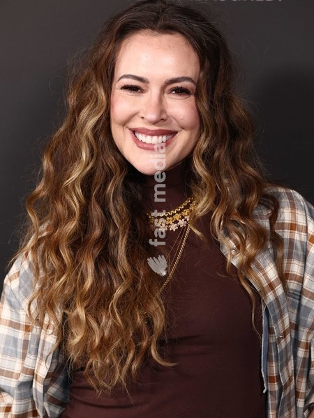 Alyssa Milano at the 26th Annual Screamfest Horror Film Festival - Opening Night - World Premiere Of Jeremy Weiss' 'The Night Driver' held at TCL Chinese 6 Theatres at Ovation Hollywood on October 6, 2026 in Hollywood, Los Angeles, California, United States