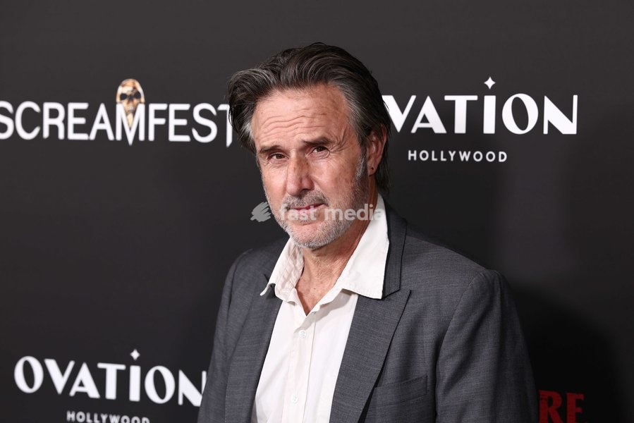 David Arquette at the 26th Annual Screamfest Horror Film Festival - Opening Night - World Premiere Of Jeremy Weiss' 'The Night Driver' held at TCL Chinese 6 Theatres at Ovation Hollywood on October 6, 2026 in Hollywood, Los Angeles, California, United States