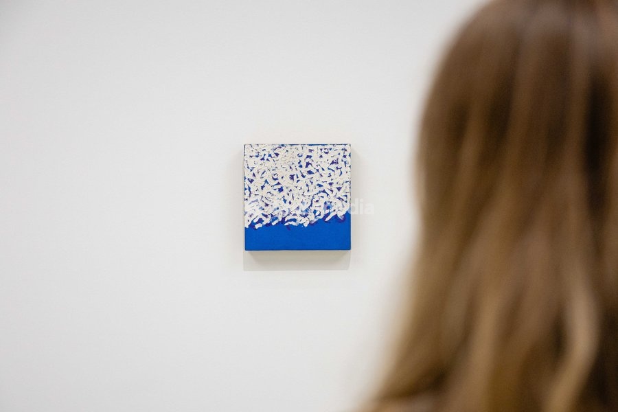 Untitled Study, 1963 (centre) with Best or Worst, 1996-7 (partial, left) and Conduct, 1993 (right) on display at Robert Ryman: The Real Thing at the Barbican Art Gallery, London, UK, on 7 October 2026. The first significant UK exhibition of American minimalist and conceptual painter Robert Ryman…