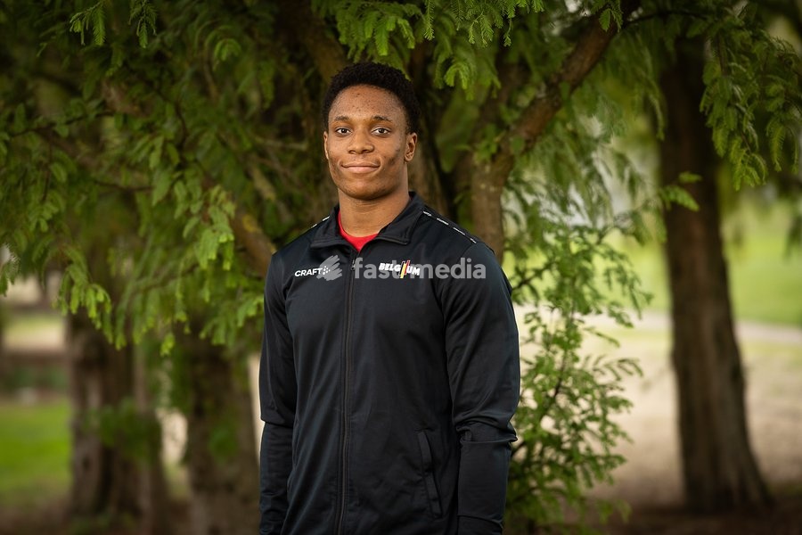 Belgian Kyano Schepers poses for the photographer at a press moment of Belgium's artistic gymnastics team, Wednesday 7 October 2026, in Gent, ahead of the Worlds Championships in Rotterdam from 17 to 25 October 2026