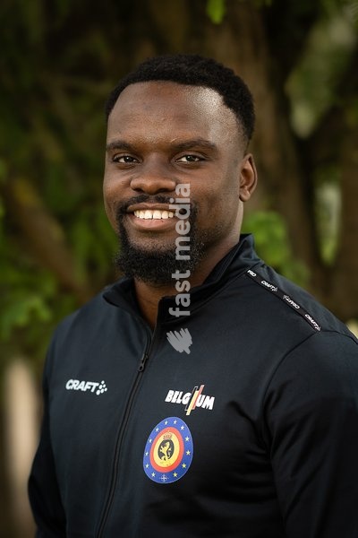 Belgian Noah Kuavita poses for the photographer at a press moment of Belgium's artistic gymnastics team, Wednesday 7 October 2026, in Gent, ahead of the Worlds Championships in Rotterdam from 17 to 25 October 2026