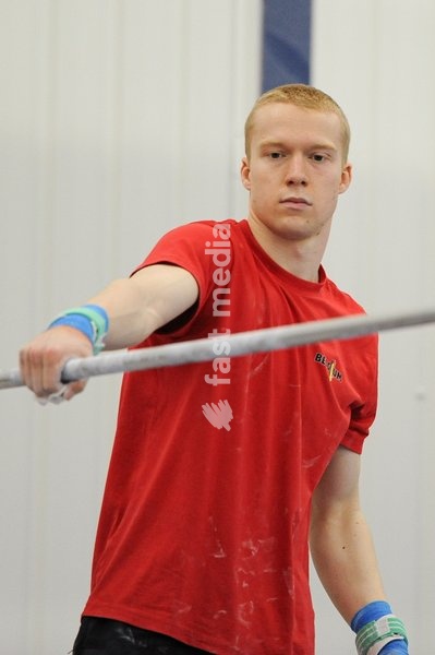 Kilan van der Aa pictured during a training session of Belgium's artistic gymnastics team, Wednesday 7 October 2026, in Gent, ahead of the Worlds Championships in Rotterdam from 17 to 25 October 2026