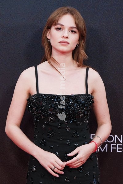 Sadie Soverall attends the red carpet for the Opening Night Gala Elsinore during the London Film Festival 2026 on Wednesday 7 October 2026 at Royal Festival Hall, London