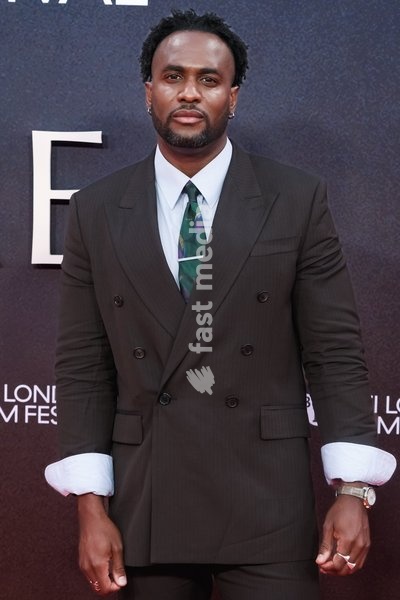 Kadiff Kirwan attends the red carpet for the Opening Night Gala Elsinore during the London Film Festival 2026 on Wednesday 7 October 2026 at Royal Festival Hall, London